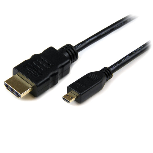 StarTech 2 m High Speed HDMI-Kabel mit Ethernet HDMI auf Micro Stecker/Stecker