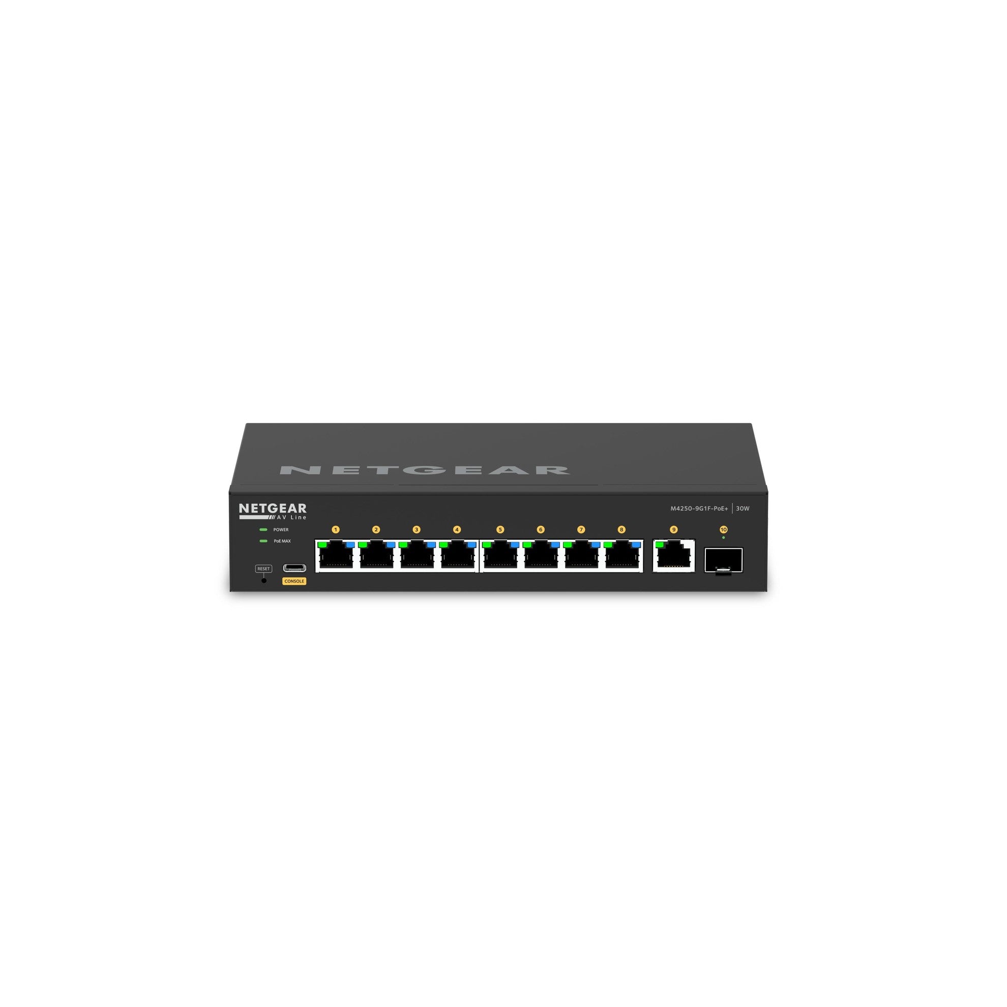 Netgear AV Line M4250-9G1F-PoE+