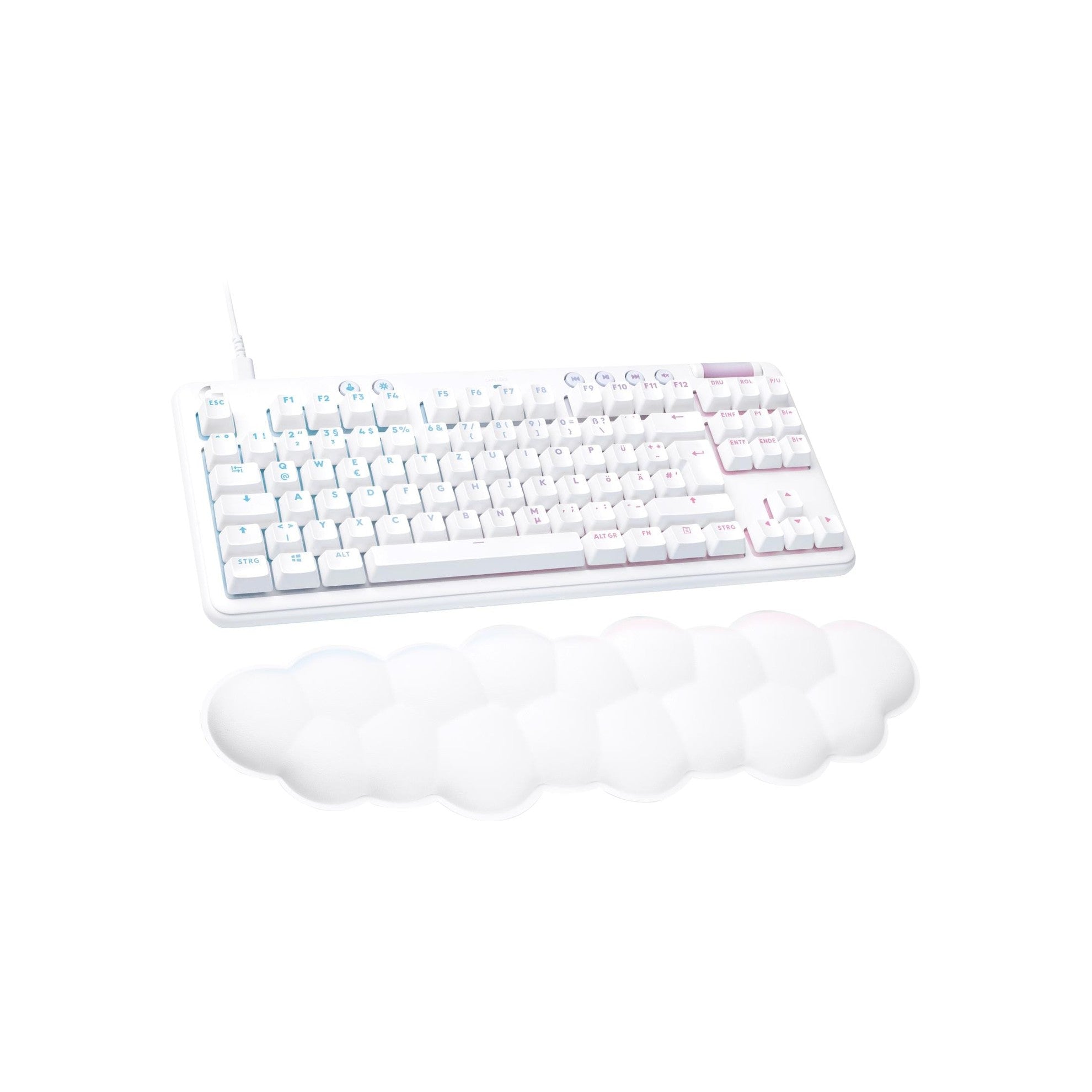 Logitech G713 Gaming Keyboard off white