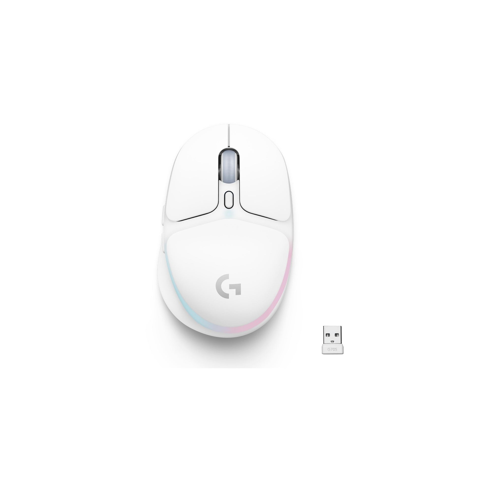 Logitech G705 Gaming Mouse off white