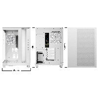be quiet! Midi be quiet! Light Base 500 LX White – Ansicht 2