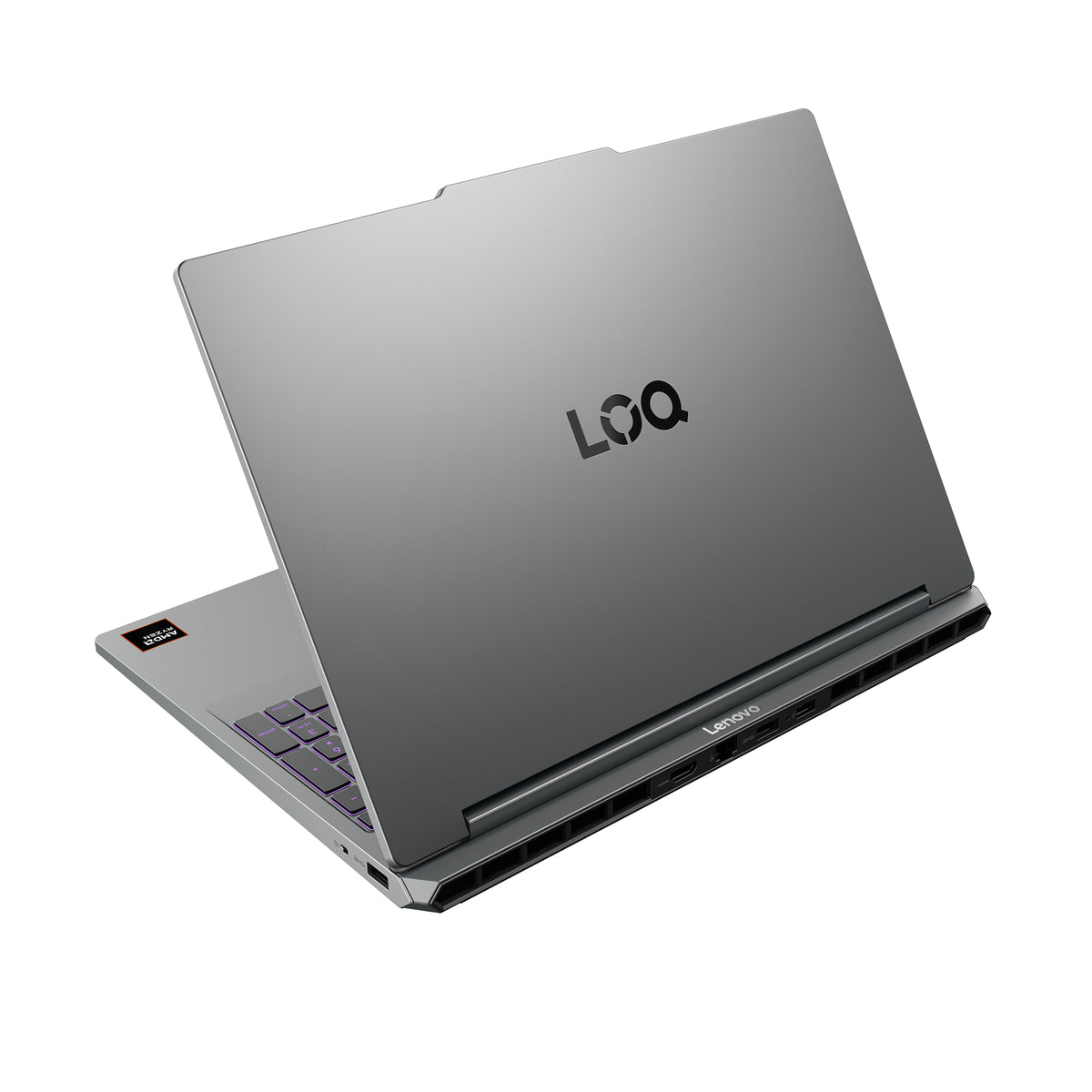 Lenovo LOQ 15AHP11 AMD Ryzen™ 7 250 Laptop 38,9 cm (15.3") WUXGA 16 GB DDR5-SDRAM 1 TB SSD NVIDIA GeForce RTX 5070 Wi-Fi 6 (802.11ax) Windows 11 Home Grau Deutsch
