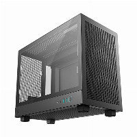 Deepcool CH160 PLUS MicroATX Mini Tower Black with Tempered Glass Side Panel and USB 3.2 Gen 2 Type-C Front Panel