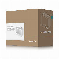 Deepcool CH160 PLUS Micro ATX Mini Tower White with Tempered Glass Side Panel and USB 3.2 Gen 2 Type-C