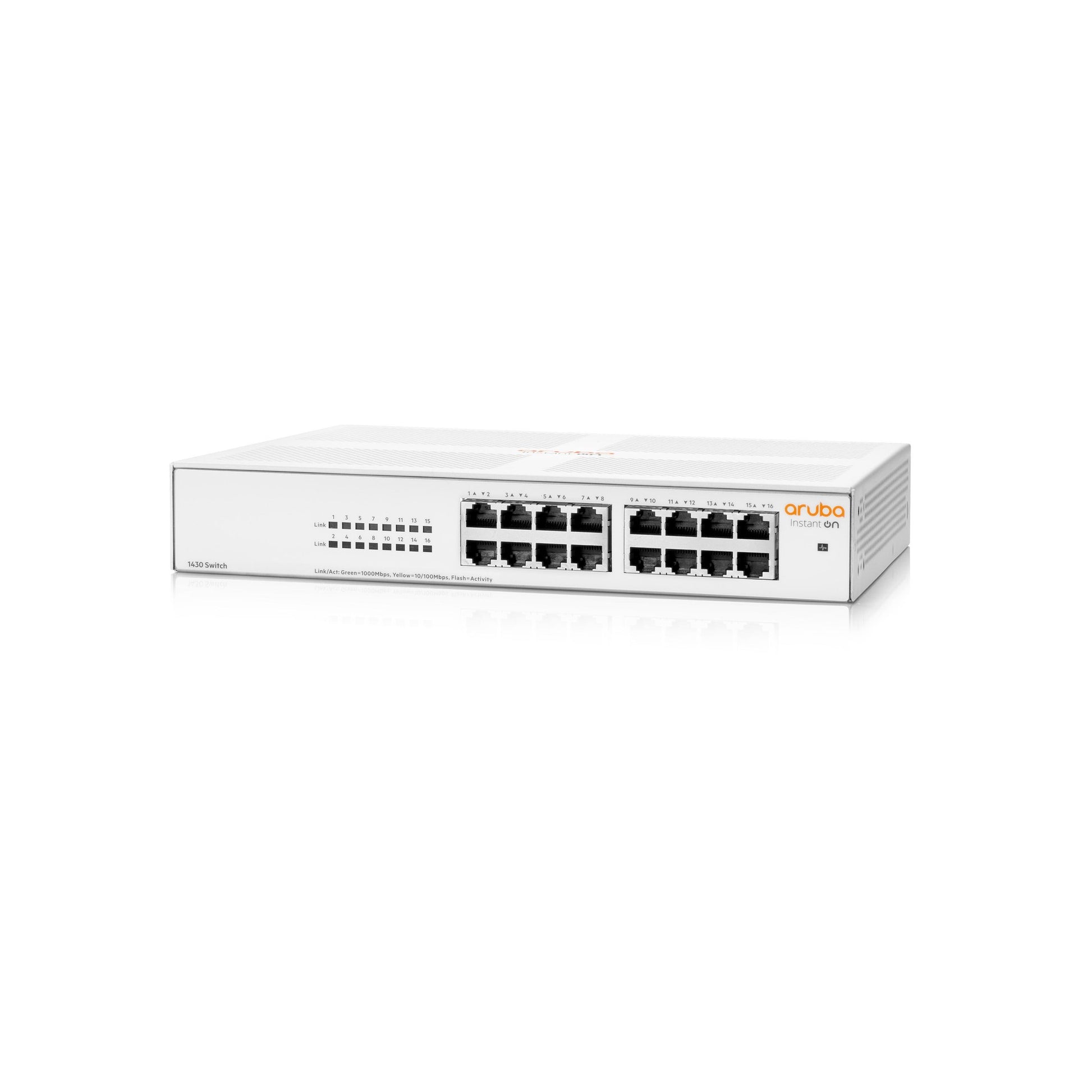 HP 1430-16G: 16 Port Switch, 1Gbps