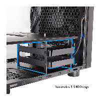Chieftec The Cube 3.2 TypeC CI-03B-OP Black