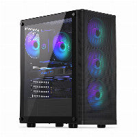 ENDORFY Ventum 200 ARGB ATX Mid Tower Black Tempered Glass Side Panel