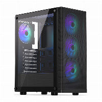 ENDORFY Ventum 200 ARGB ATX Mid Tower Black Tempered Glass Side Panel