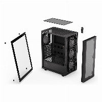 ENDORFY Ventum 200 ARGB ATX Mid Tower Black Tempered Glass Side Panel