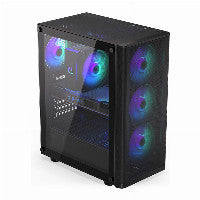 ENDORFY Ventum 200 ARGB ATX Mid Tower Black Tempered Glass Side Panel