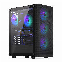ENDORFY Ventum 200 ARGB ATX Mid Tower Black Tempered Glass Side Panel