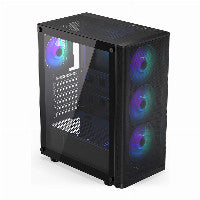 ENDORFY Ventum 200 ARGB ATX Mid Tower Black Tempered Glass Side Panel