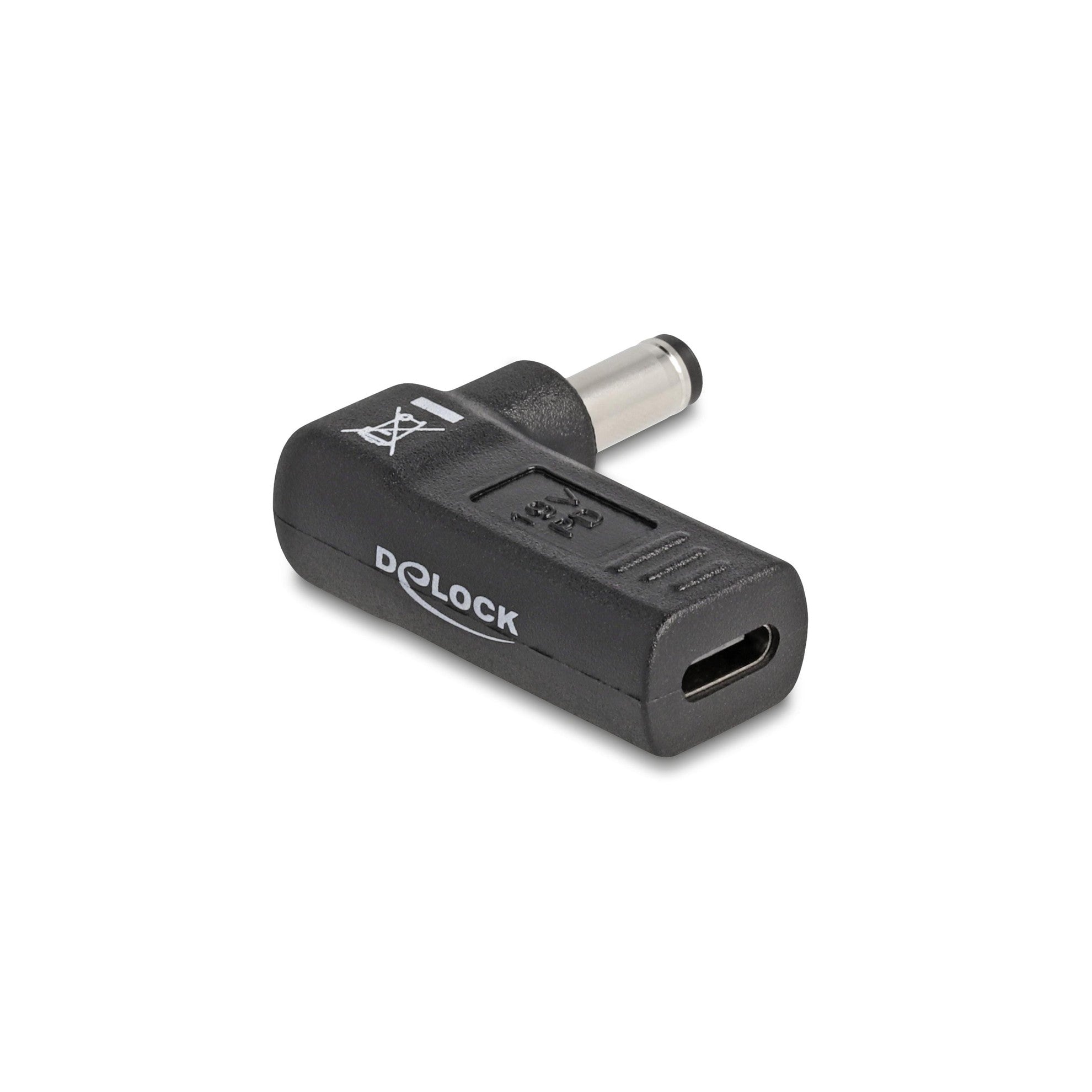 Delock USB-C zu 5.5x2.1mm Adapter