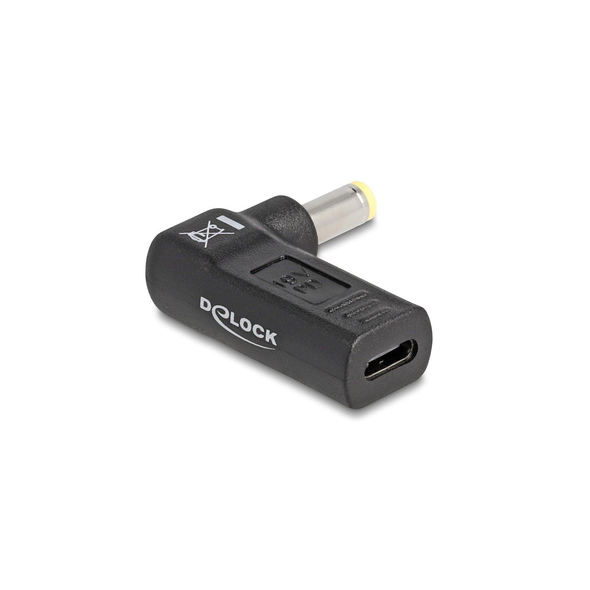 Delock USB-C zu 5.5x2.5mm Adapter
