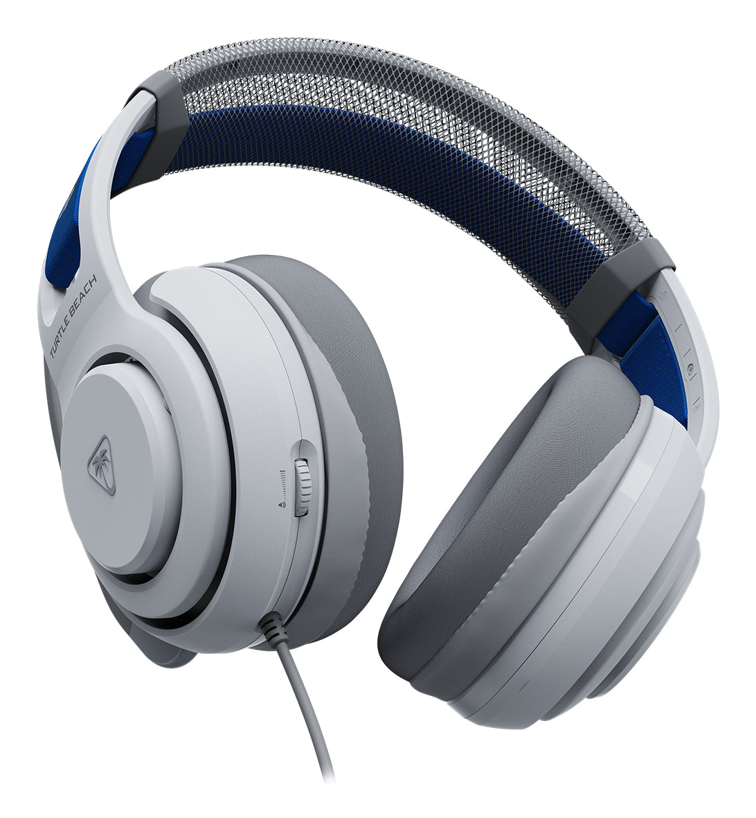 Turtle Beach Atlas 200 Wired Gaming Headset für PS5 and PS4 - offiziell lizenziert für PlayStation,Weiß