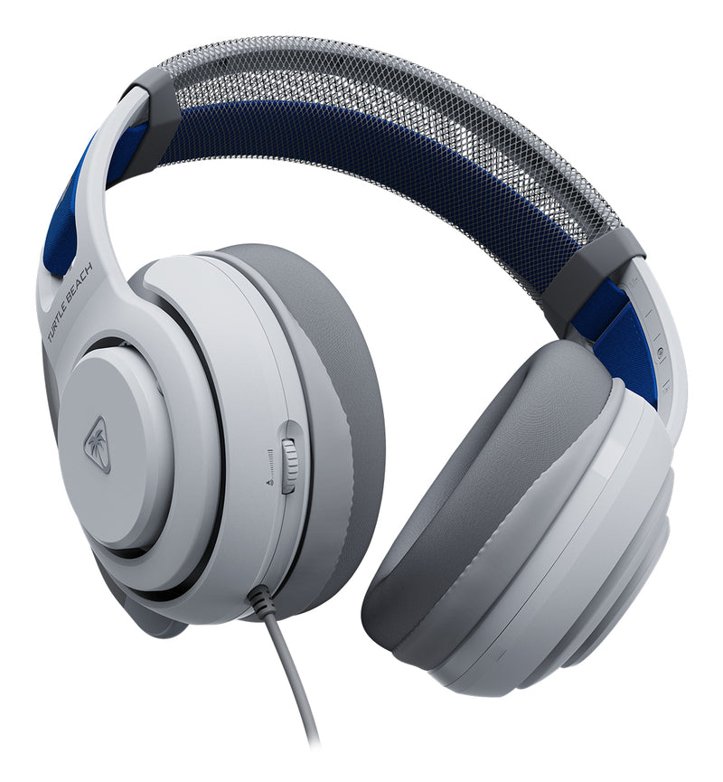 Turtle Beach Atlas 200 Wired Gaming Headset für PS5 and PS4 - offiziell lizenziert für PlayStation,Weiß