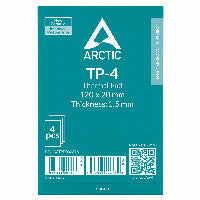 K Arctic Thermal Pad - ATP-4, -40-200 °C, 100/100/1,5mm 4pcs