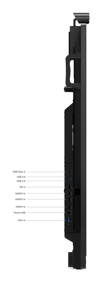 Lenovo ThinkVision T65 Computerbildschirm 165,1 cm (65") 3840 x 2160 Pixel 4K Ultra HD LED Touchscreen Schwarz