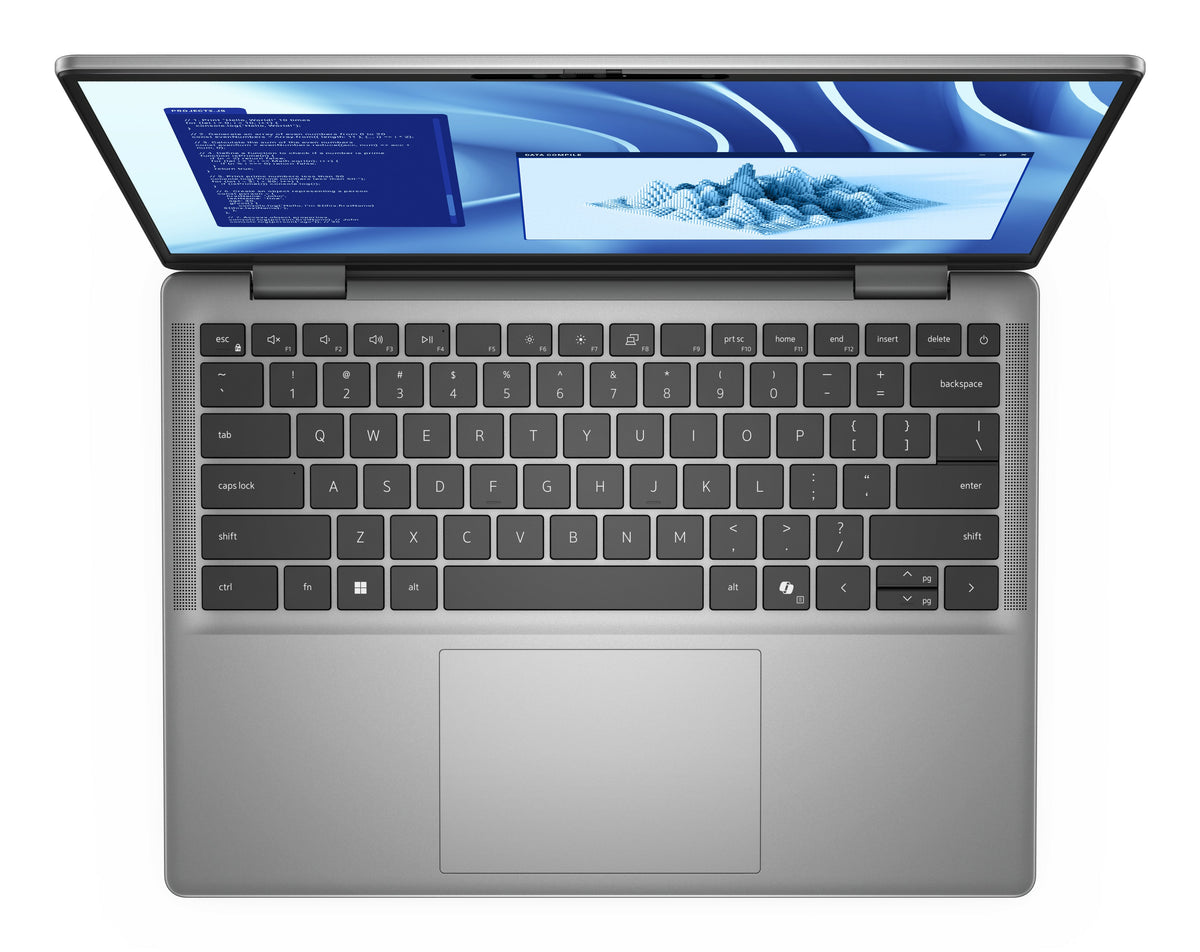 DELL Latitude 7455 Copilot+ PC Snapdragon X1E-80-100 Laptop 35,6 cm (14") Touchscreen Quad HD+ 32 GB LPDDR5x-SDRAM 512 GB SSD Wi-Fi 7 (802.11be) Windows 11 Pro Schweiz Grau