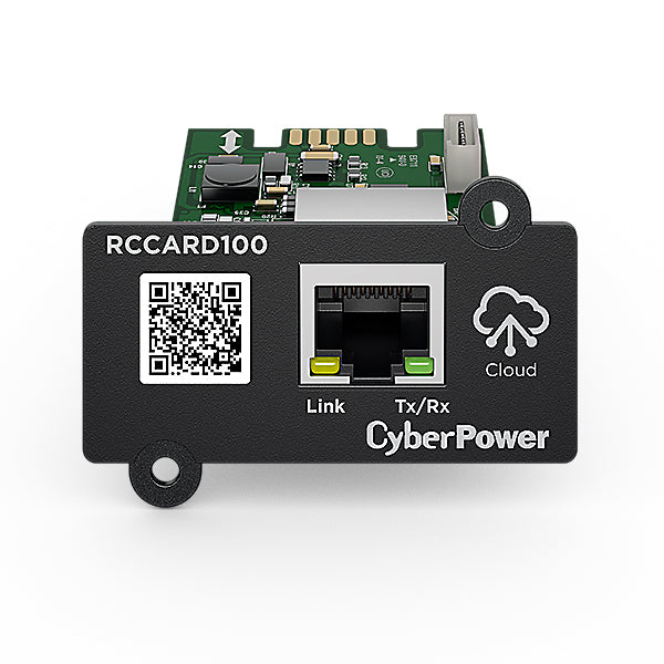 CyberPower RCCARD100 Cloud-Netzwerkkarte für PP Cloud Dienst Ethernet 100Base-TX , Ethernet 10Base-T für Expansion Port