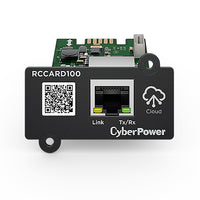 CyberPower RCCARD100 Cloud-Netzwerkkarte für PP Cloud Dienst Ethernet 100Base-TX , Ethernet 10Base-T für Expansion Port