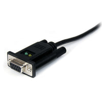 StarTech.com USB auf Seriell RS232 Adapter - DB9 Seriell DCE Adapter Kabel mit FTDI - Null Modem - USB 1.1 / 2.0 - USB Busbetrieben