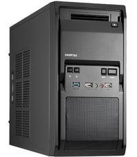 Chieftec LT-01B-OP Computer-Gehäuse Mini Tower Schwarz