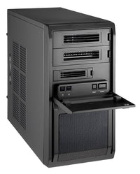 Chieftec LT-01B-OP Computer-Gehäuse Mini Tower Schwarz