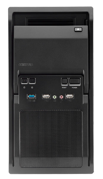 Chieftec LT-01B-OP Computer-Gehäuse Mini Tower Schwarz