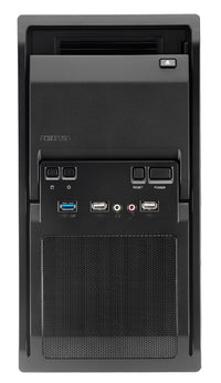 Chieftec LT-01B-OP Computer-Gehäuse Mini Tower Schwarz