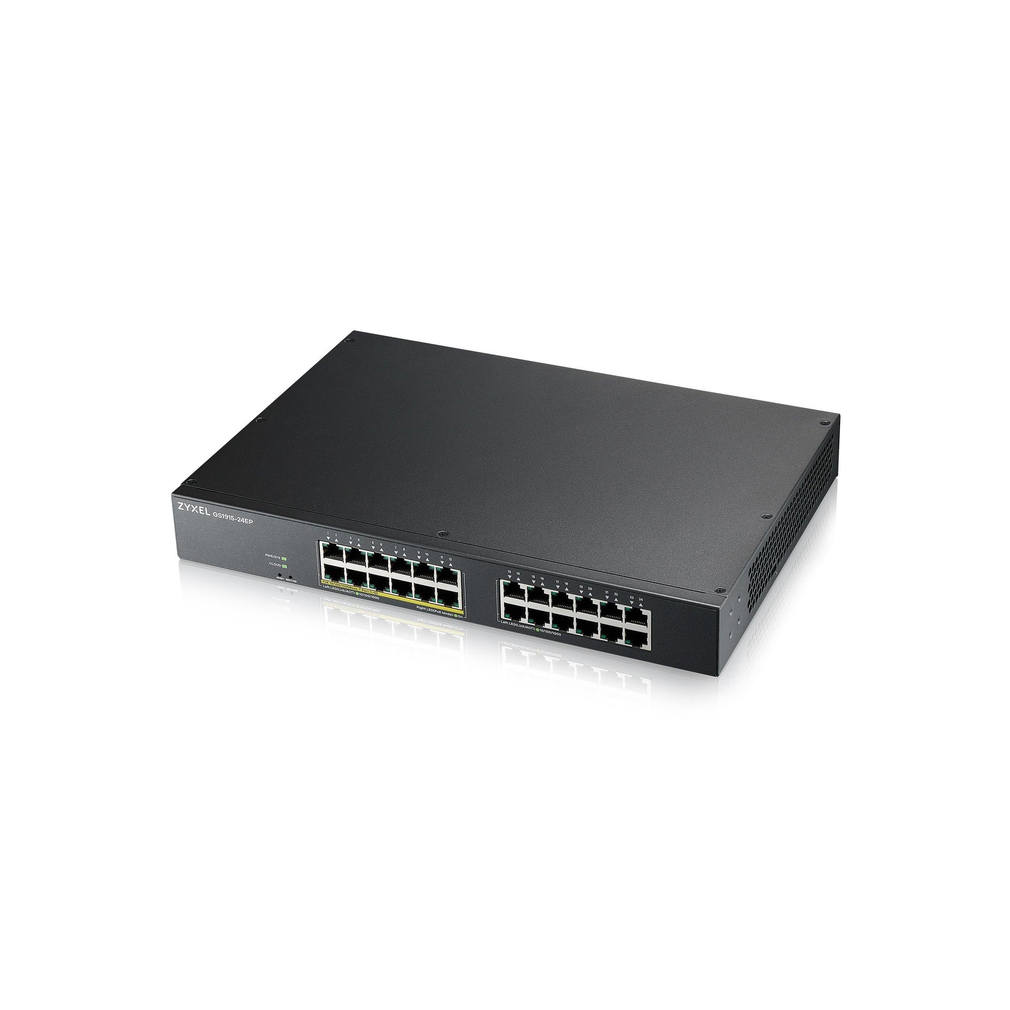 ZyXEL GS1915-24EP,24Port PoE+ hybrid Switch