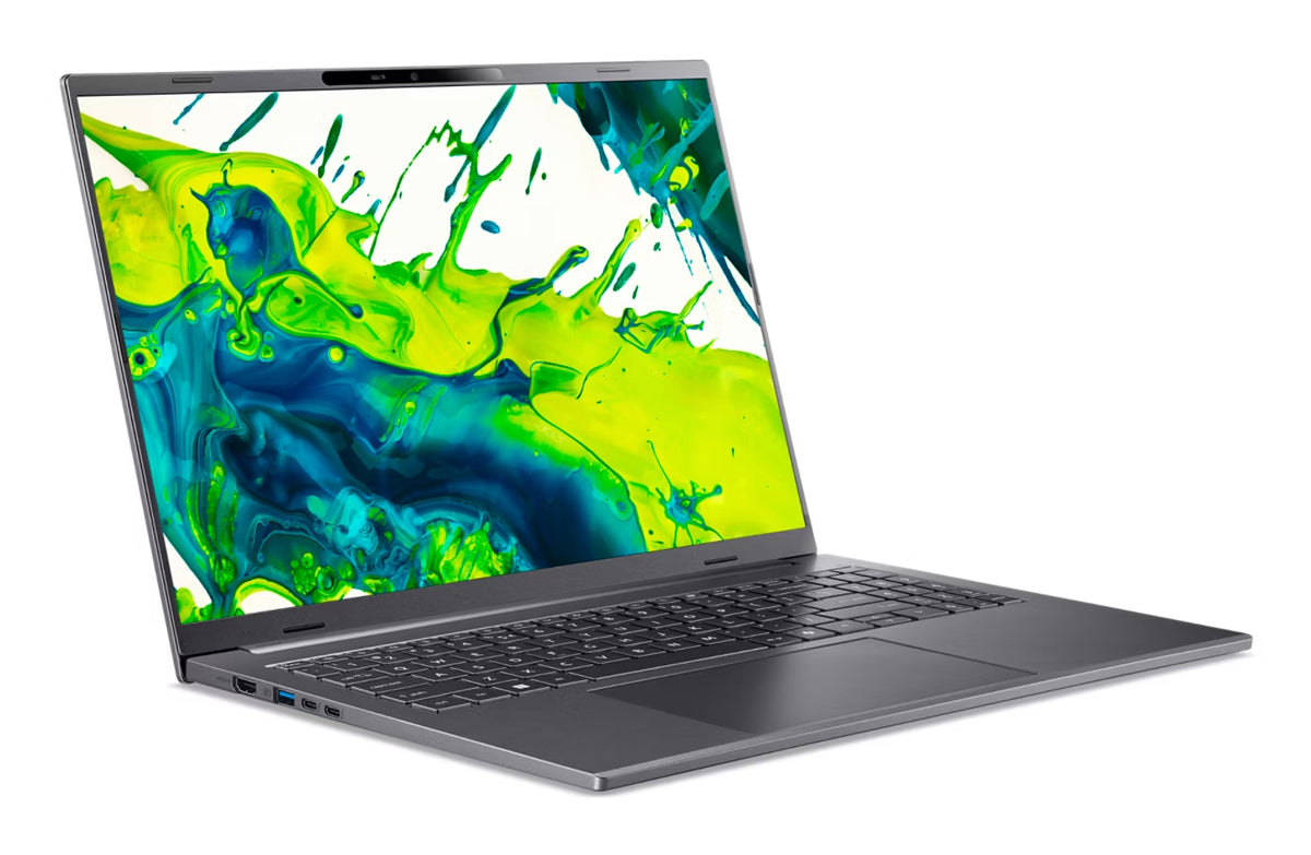 Acer Aspire 16 AI A16-52M-50CF Copilot+ PC Intel Core Ultra 5 226V Laptop 40,6 cm (16") WUXGA+ 16 GB LPDDR5x-SDRAM 1 TB SSD Wi-Fi 7 (802.11be) Windows 11 Home Grau