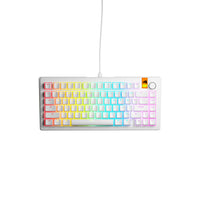 Glorious Gaming GMMK 3 HE 75% Prebuilt Tastatur USB QWERTY US Englisch Weiß