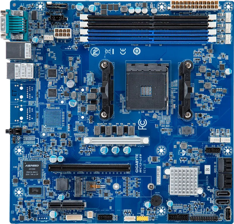 GIGABYTE MC12-LE0 Rev. 1.x AMD B550 Sockel AM4 micro ATX