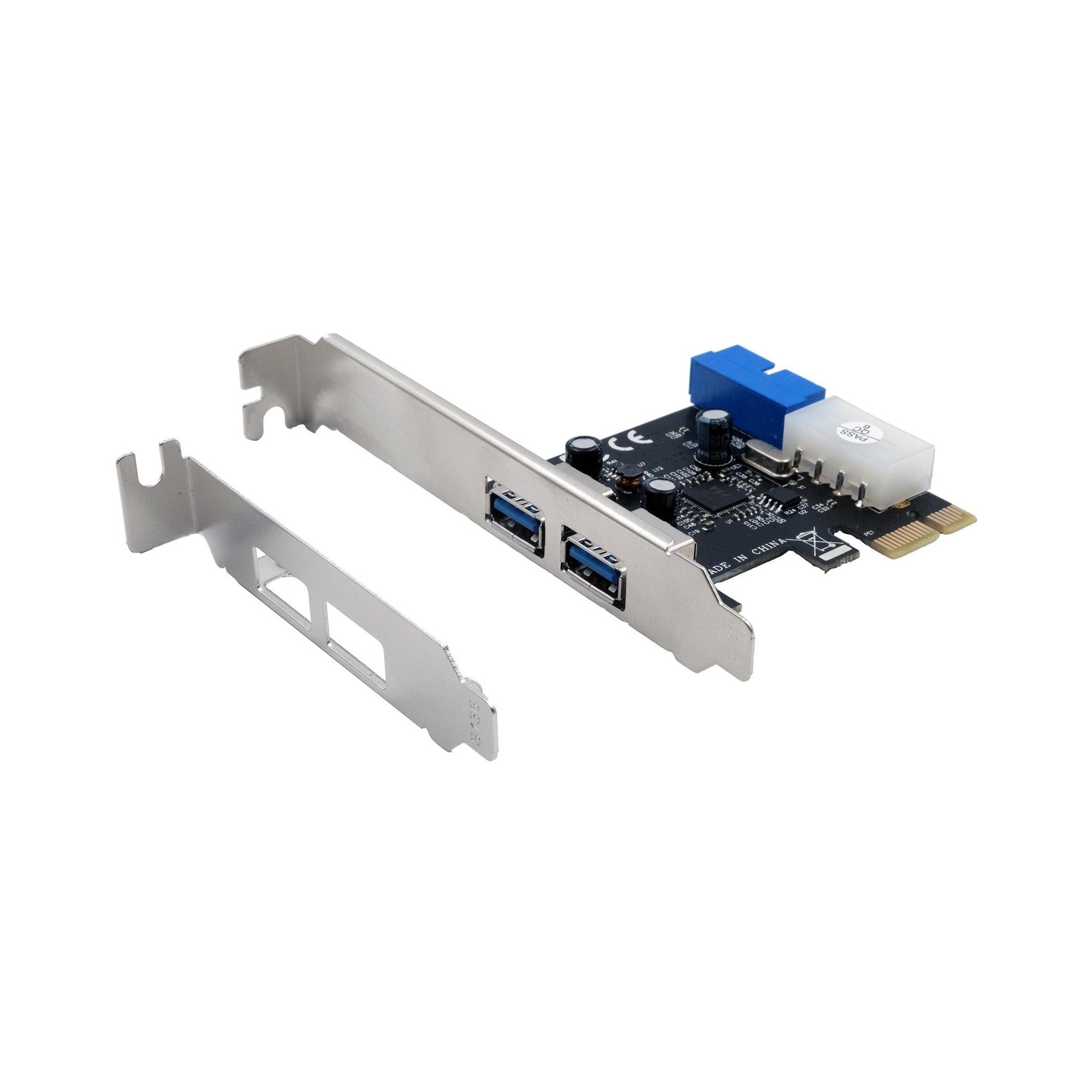 exSys PCle USB 3.2 Gen 1 Karte mit 4 Ports