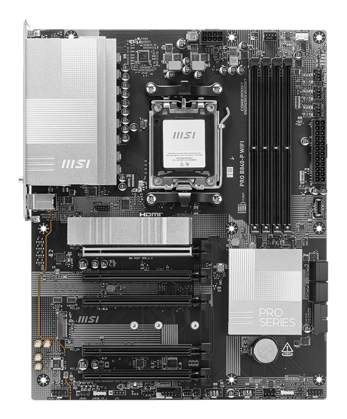 MSI PRO B840-P WIFI Motherboard AMD B840 Sockel AM5 ATX