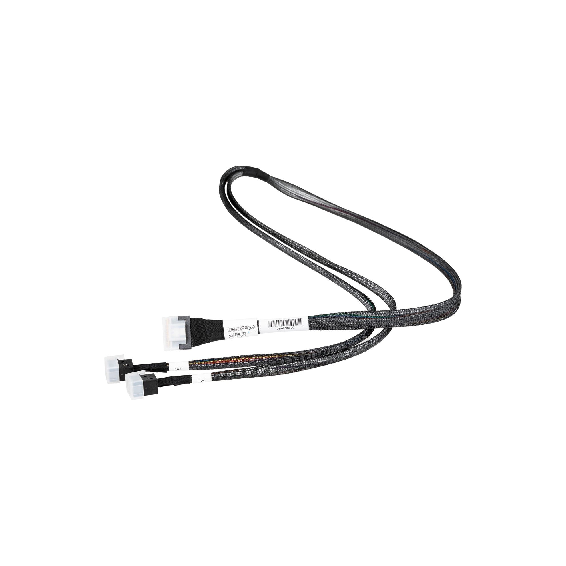 Broadcom SAS Kabel: SFF-8654 -2xSFF-8643