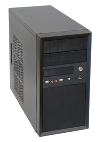 Chieftec CT-01B-OP Computer-Gehäuse Mini Tower Schwarz