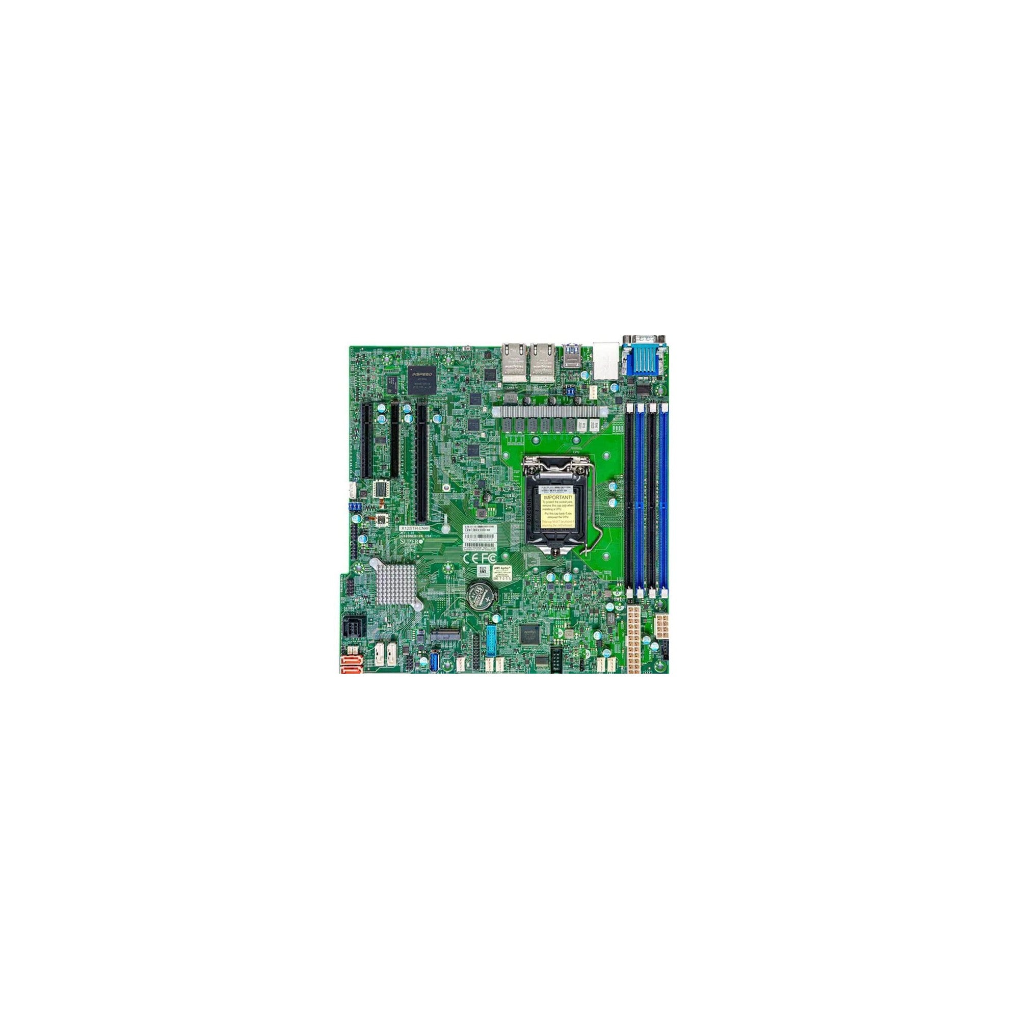 Supermicro X12STH-LN4F: 1x LGA-1200