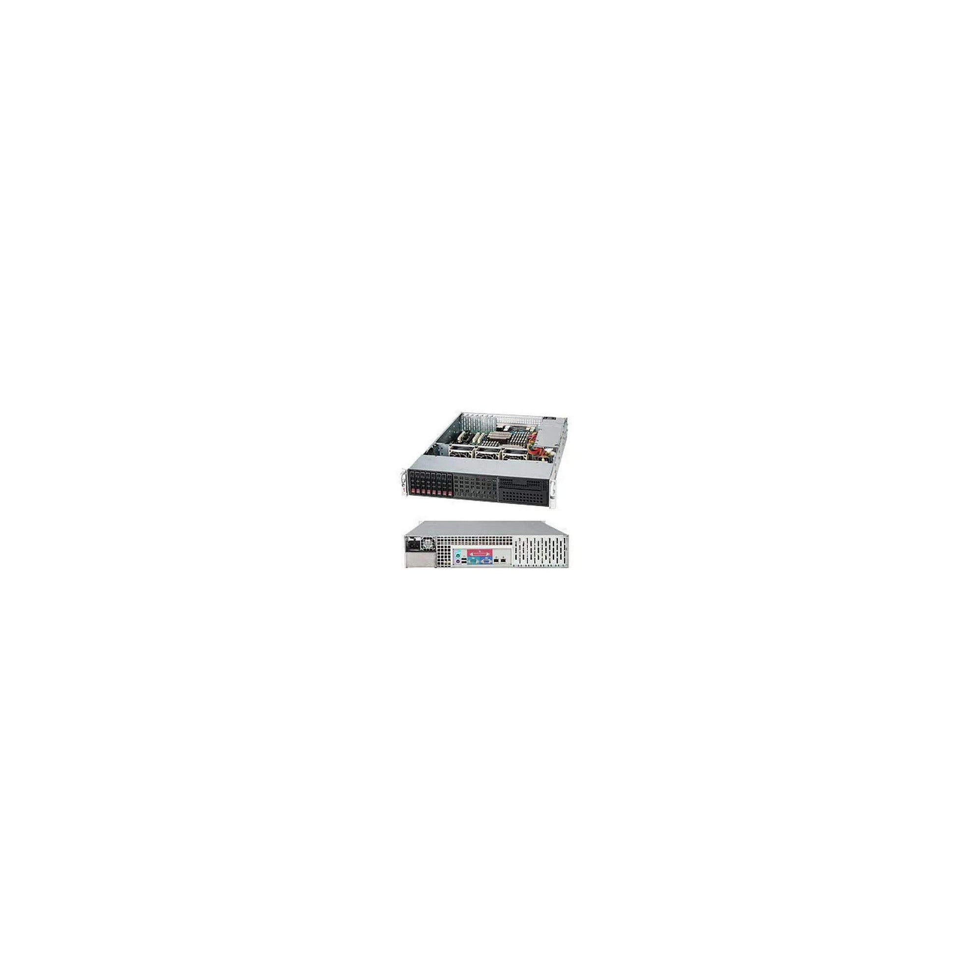 Supermicro CSE-213LT-600LPB: 2U Chassis