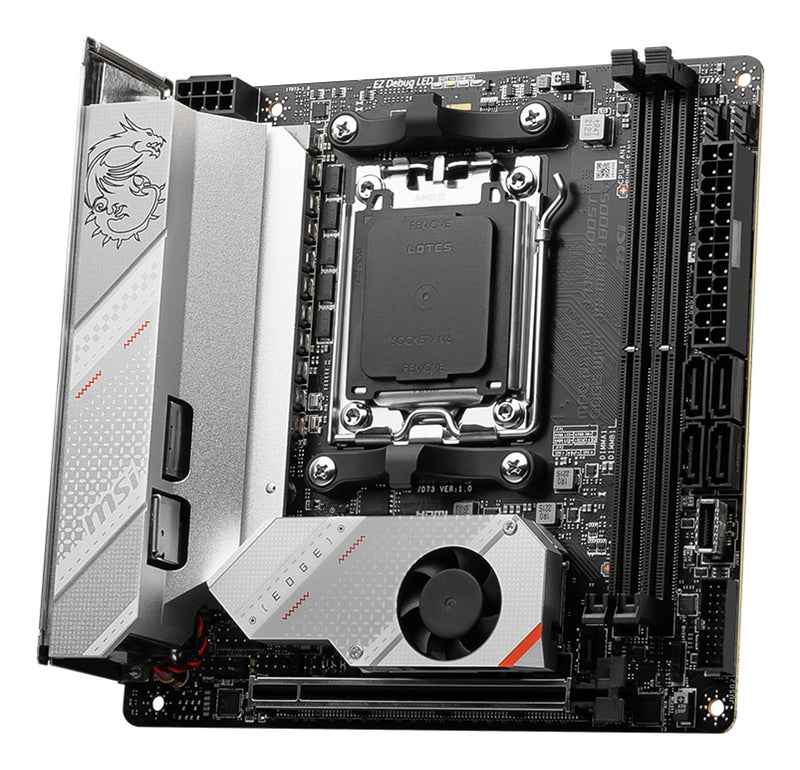 MSI MPG B650I EDGE WIFI Motherboard AMD B650 Sockel AM5 mini ITX