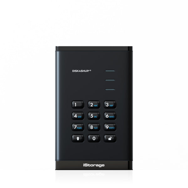 iStorage diskAshur3 SSD 256-bit 16TB - Black