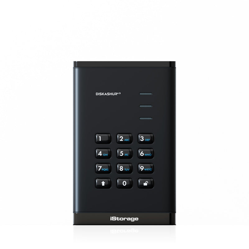 iStorage diskAshur3 SSD 256-bit 16TB - Black