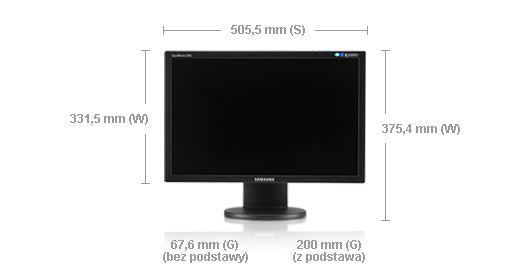 Samsung 2243DW Computerbildschirm
