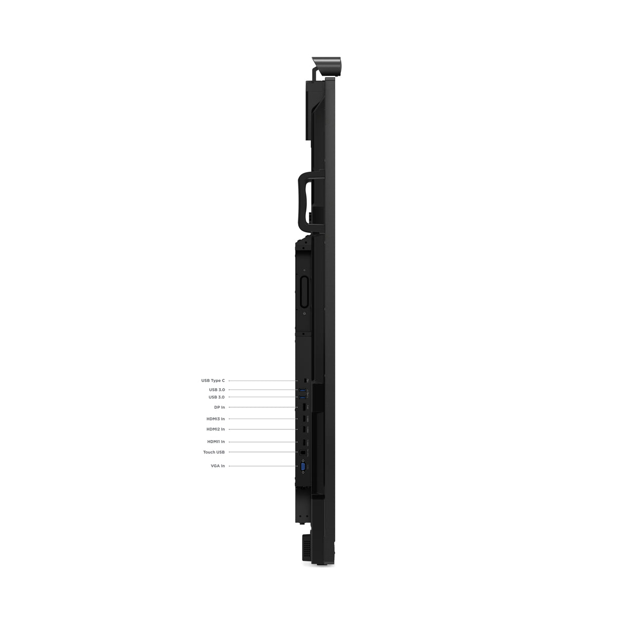 Lenovo ThinkVision T75 Computerbildschirm 190,5 cm (75") 3840 x 2160 Pixel 4K Ultra HD LED Touchscreen Schwarz