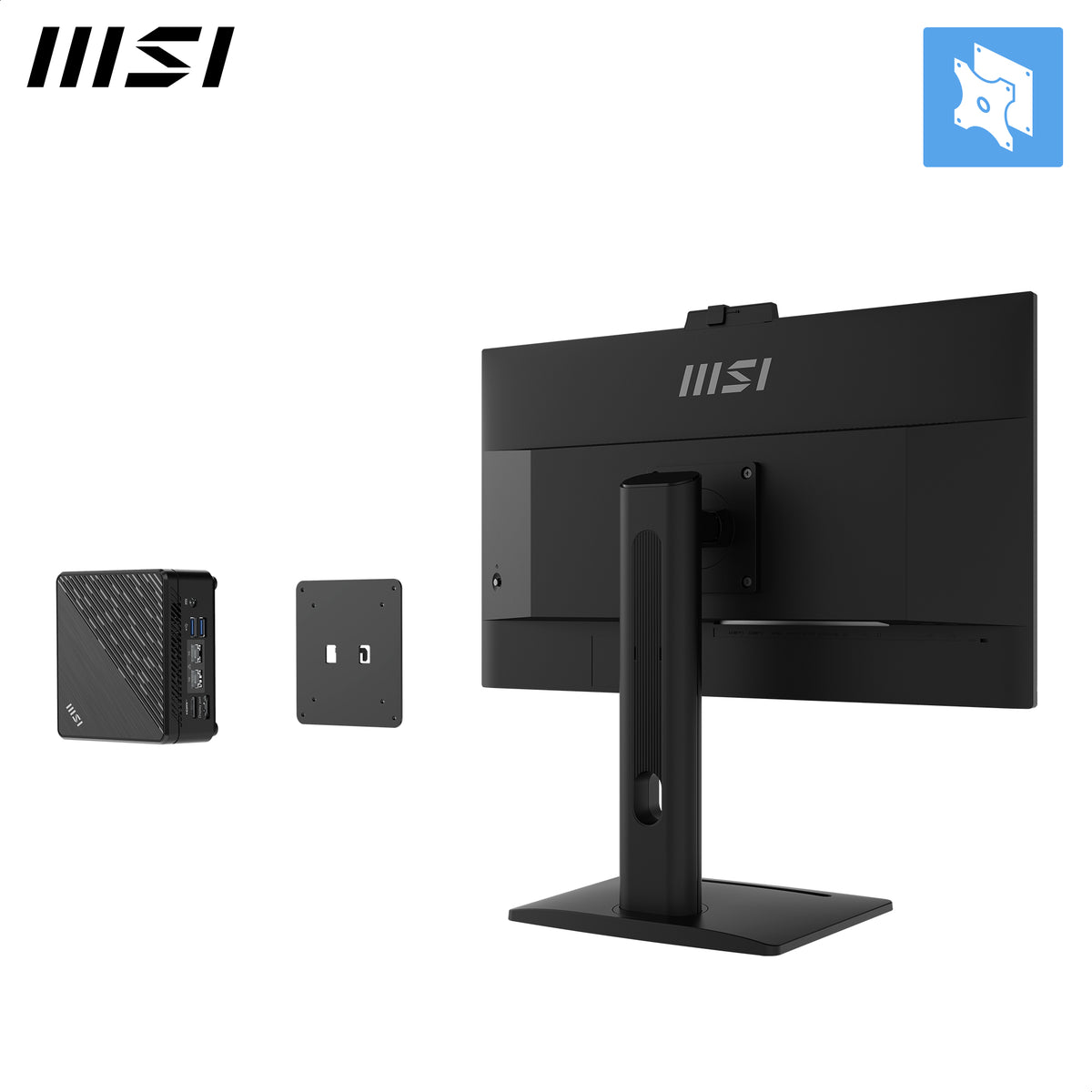 MSI Pro MP275QPDG Computerbildschirm 68,6 cm (27") 2560 x 1440 Pixel Wide Quad HD LCD Schwarz