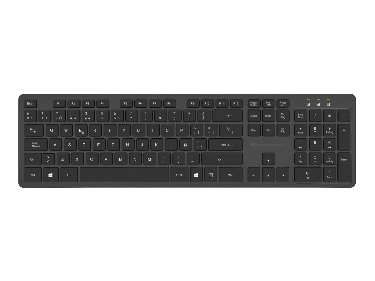 Conceptronic Kabellose Tastatur- und Maus-Kombination, Spanisches Layout