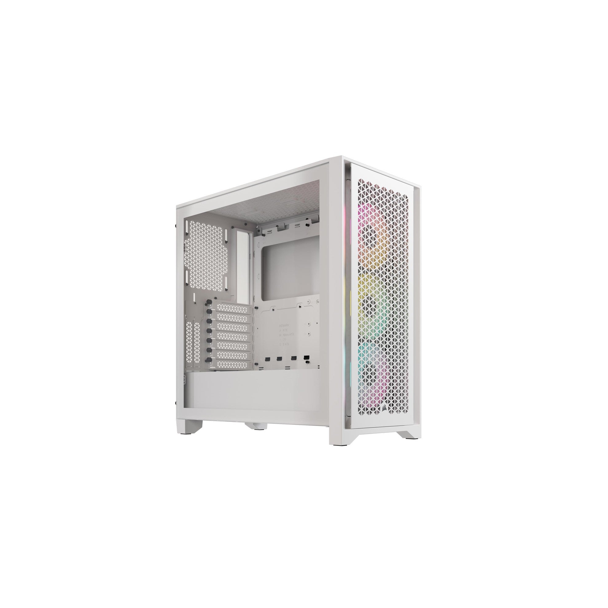 Corsair Midi Tower 4000D RGB Airflow TG wh