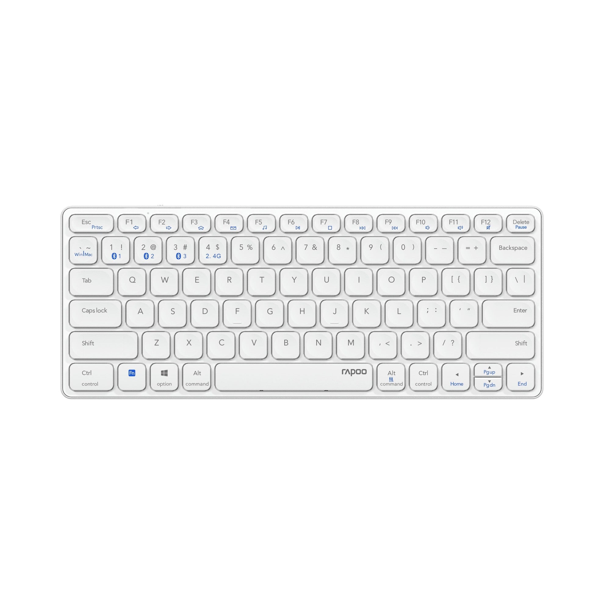 Rapoo E9600M ultraslim Keyboard white