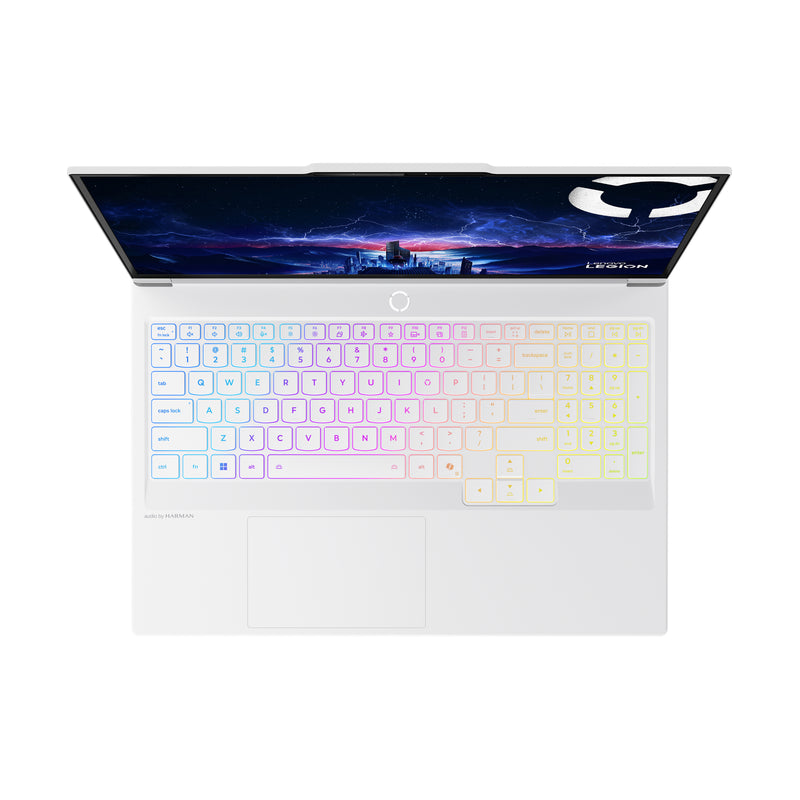 Lenovo Legion 7 16IAX10 Intel Core Ultra 9 275HX Laptop 40,6 cm (16") WQXGA 32 GB DDR5-SDRAM 2 TB SSD NVIDIA GeForce RTX 5070 Wi-Fi 7 (802.11be) Windows 11 Home Schweiz Weiß